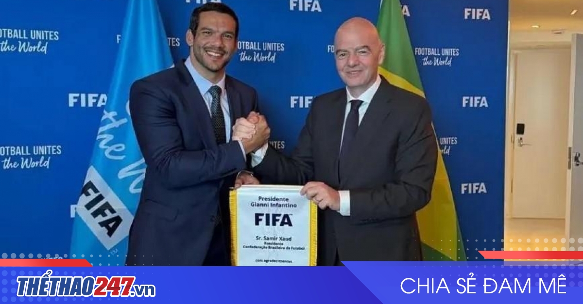 Chủ tịch LĐBĐ Brazil đề xuất đăng cai FIFA Club World Cup 2029