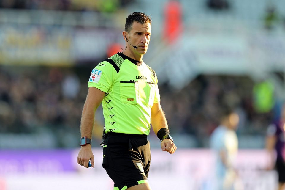 Daniele Doveri là trọng tài tại giải Serie A