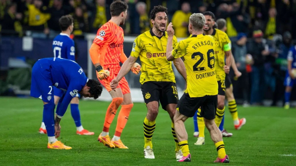 Borussia Dortmund đã đánh bại Atlético Madrid trong trận tứ kết Champions League.