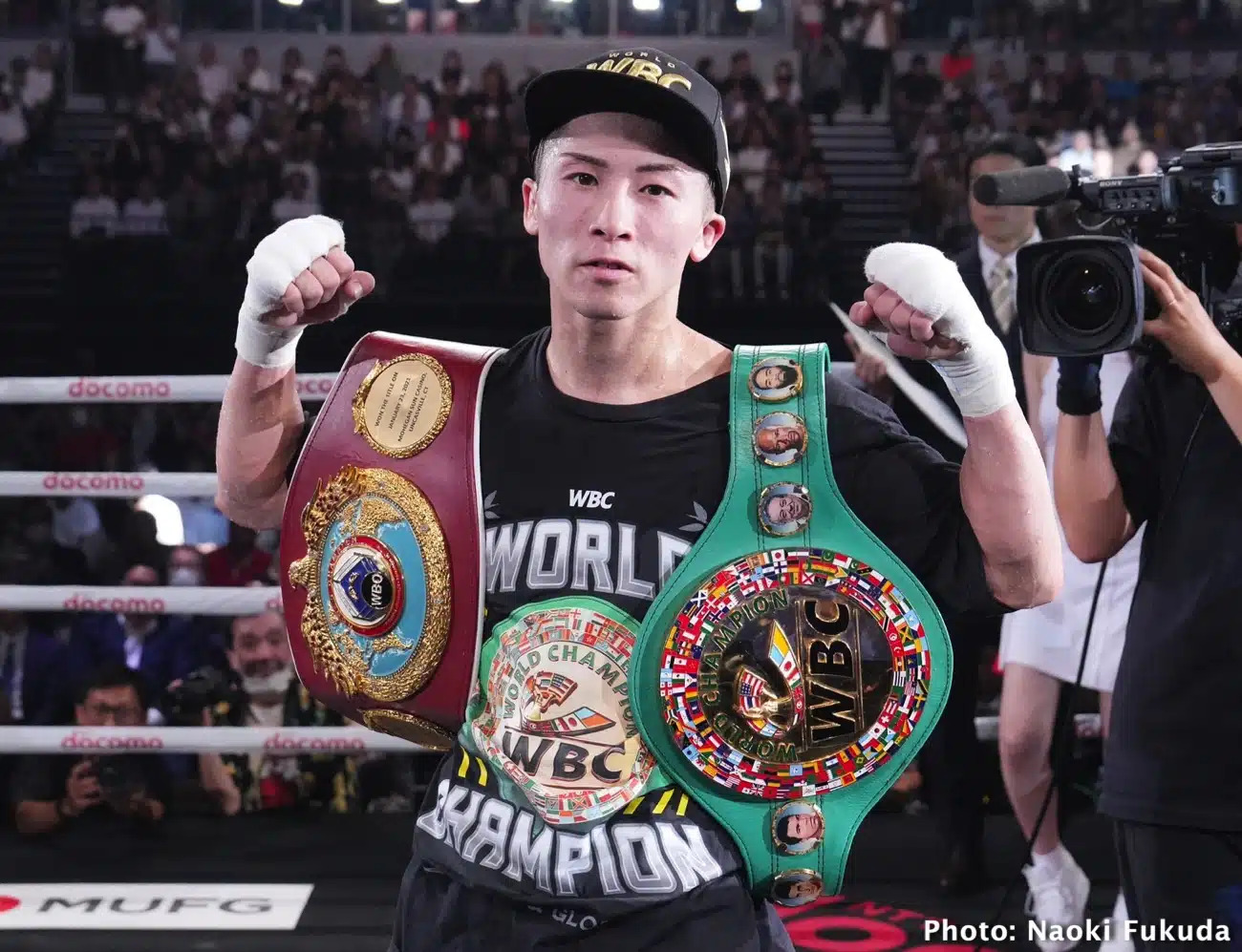 Lịch sử: Naoya Inoue chính thức trở thành nhà vô địch thống nhất hai hạng cân tiếp theo 379684