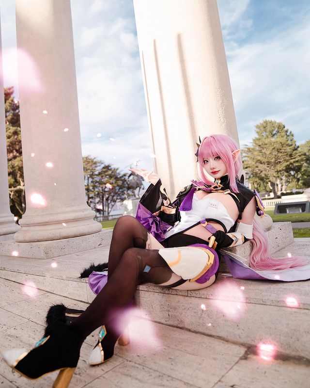 Ngắm màn cosplay Elysia trong Honkai Impact 3rd 109763