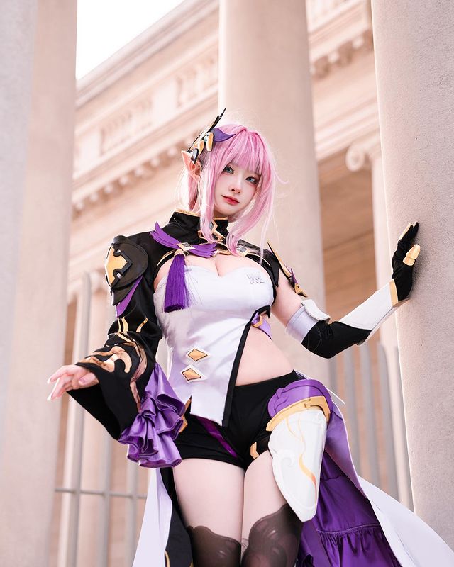 Ngắm màn cosplay Elysia trong Honkai Impact 3rd 109766