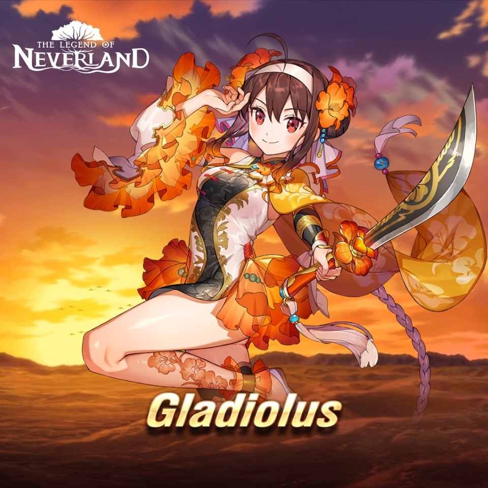 Trong khi Gladiolus lại gây ấn tượng bởi nét năng động nhiệt huyết