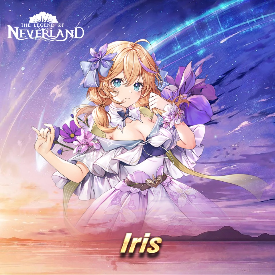 Iris ngây thơ trong sáng