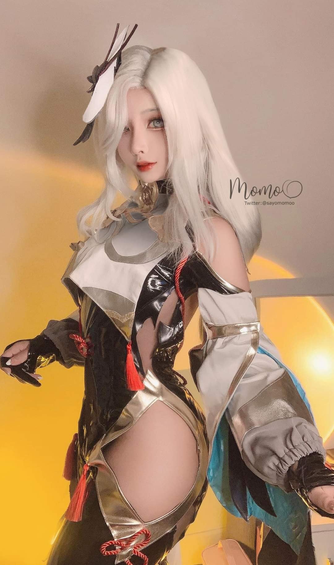 Ngắm màn cosplay Shenhe trong Genshin Impact tới từ coser Sayo Momo 131257