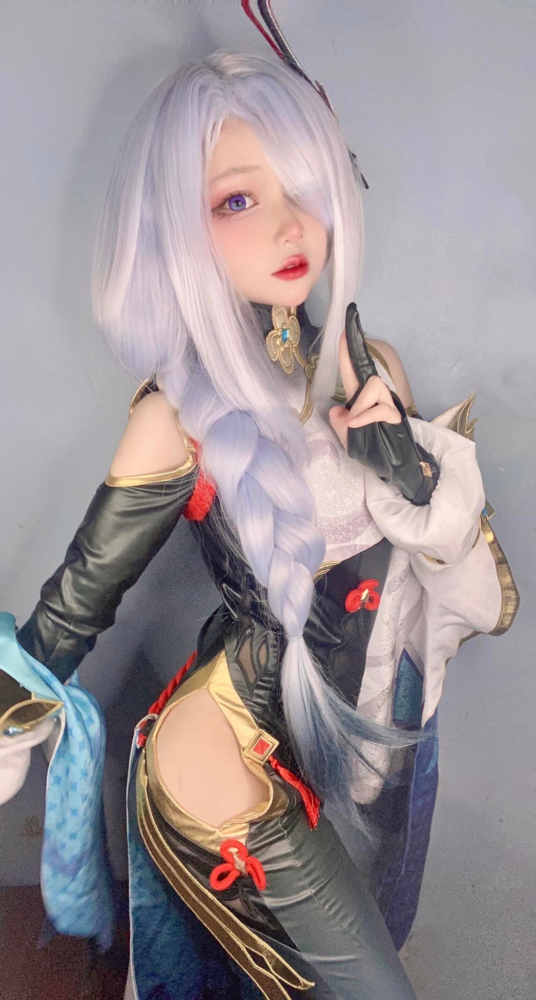 Nữ game thủ Việt cosplay Shenhe trong Genshin Impact khiến fan không thể rời mắt 133225