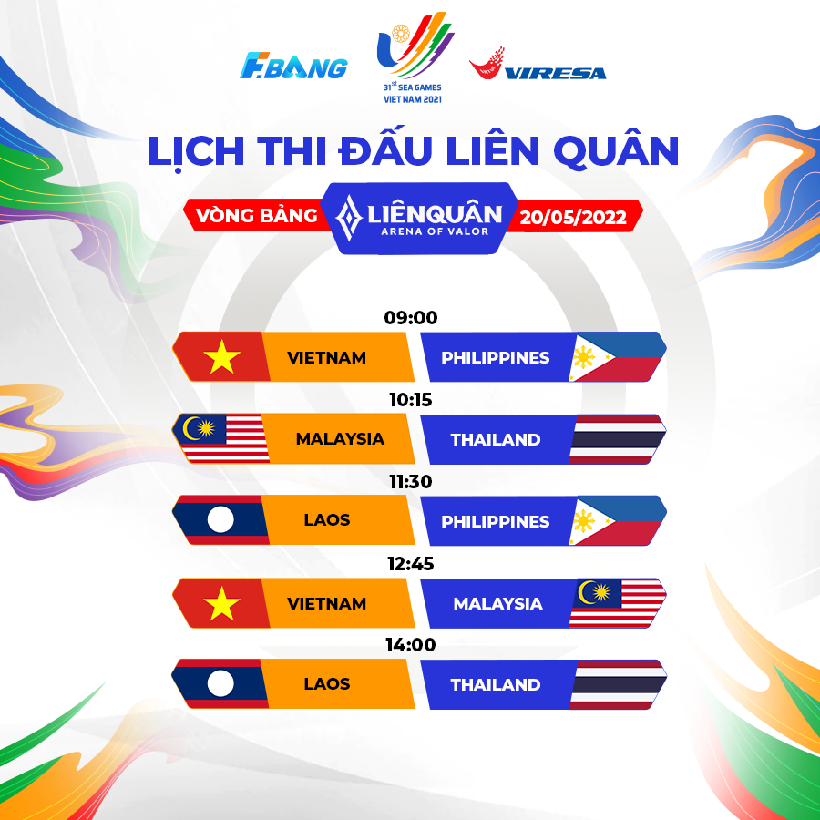 Lịch thi đấu eSports tại SEA Games 31 hôm nay ngày 20/5: Liên Quân Mobile và LMHT xuất chiến 139375