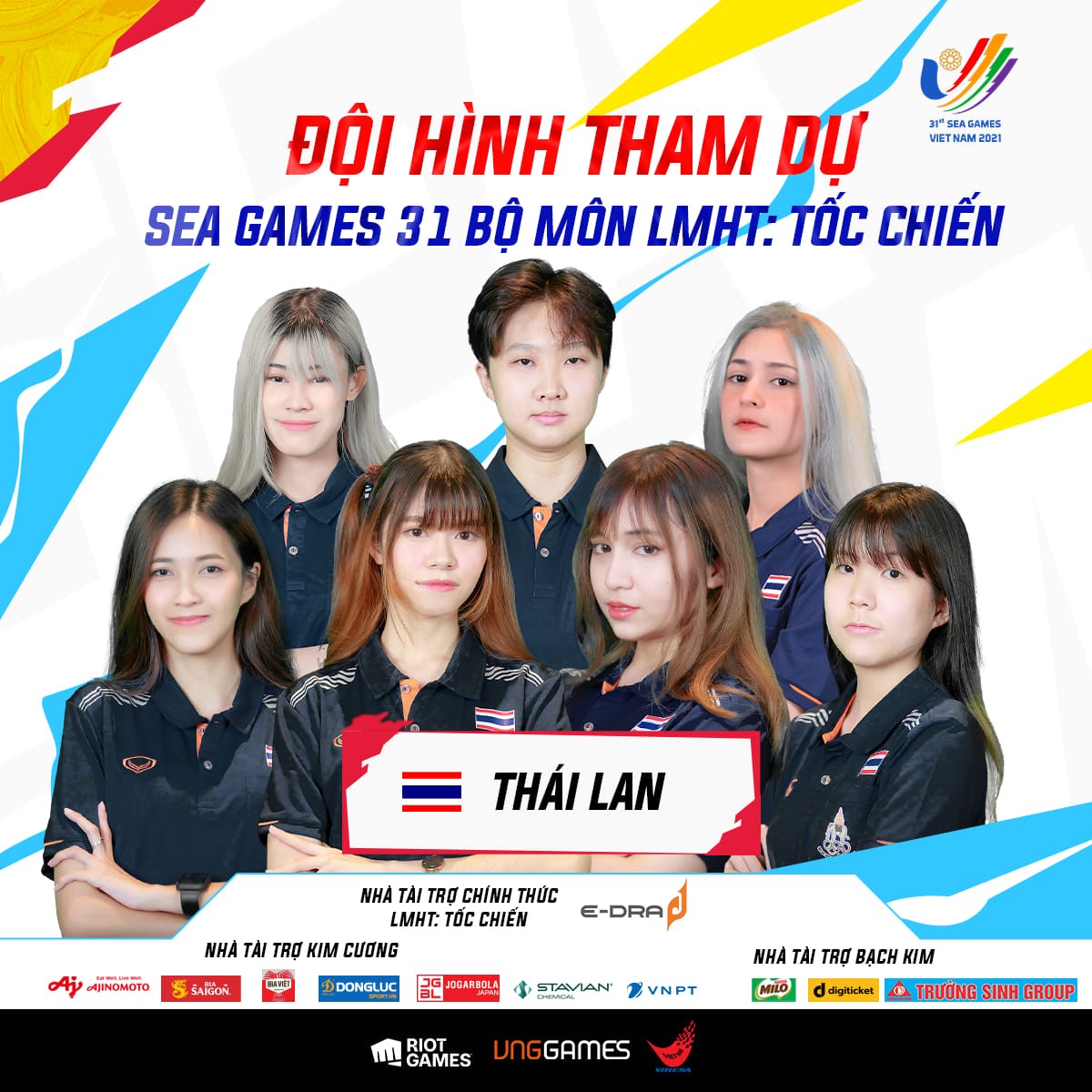 Những bóng hồng Tốc Chiến khuấy động bầu không khí SEA Games 31 140740