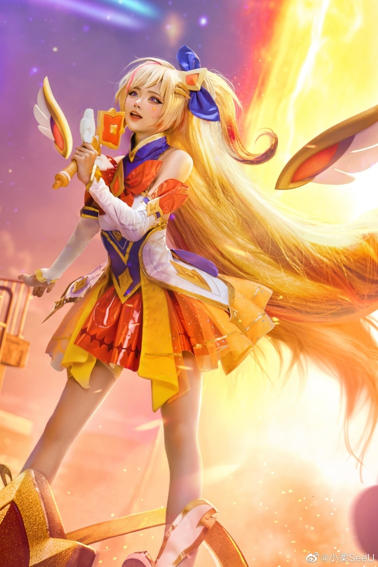 Cosplay Seraphine đẹp rạng rỡ từ coser SeeU 178031