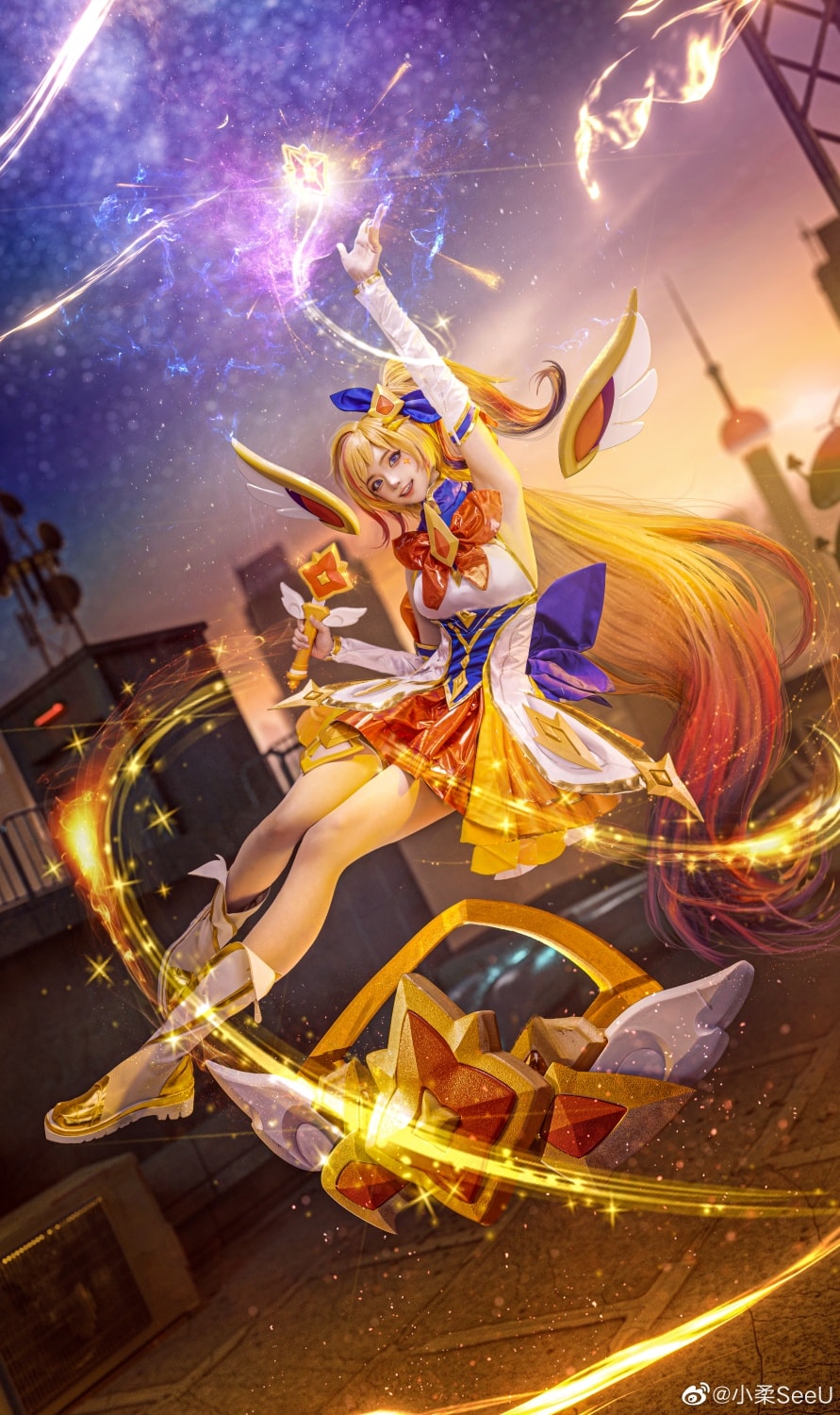 Cosplay Seraphine đẹp rạng rỡ từ coser SeeU 178032