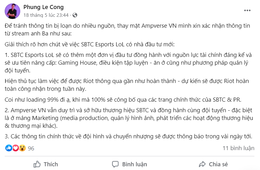 LMHT: 'Lý do bất cập' khiến Ren rời SBTC Esports 282389