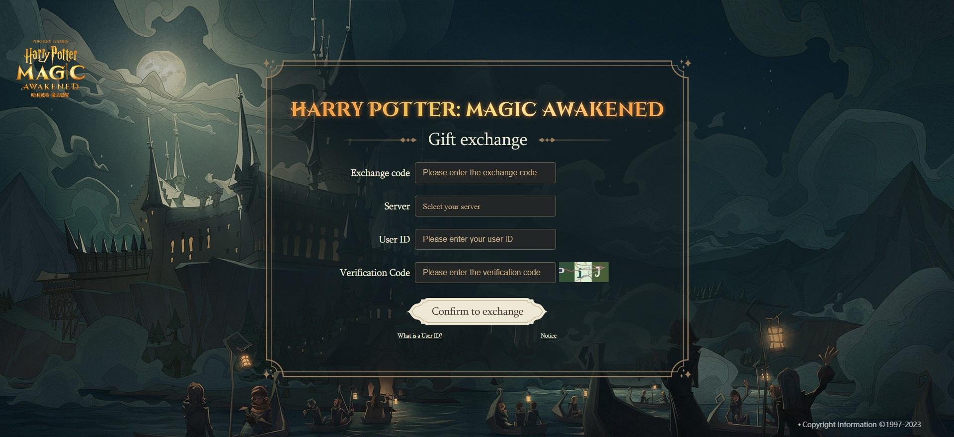 Code Harry Potter Magic Awakened mới nhất 298004
