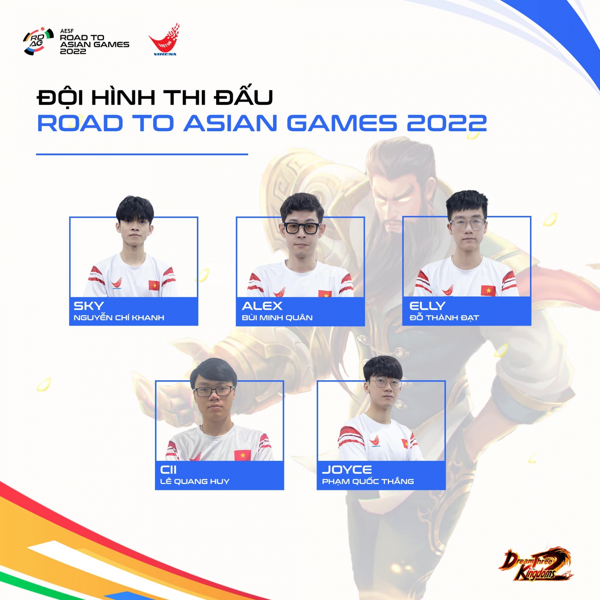 Lịch thi đấu Mộng Tam Quốc 2 tại ASIAD 2023 mới nhất 323048