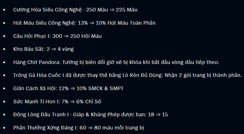 DTCL 13.18: Chi tiết bản cập nhật DTCL Mùa 9.5 326145