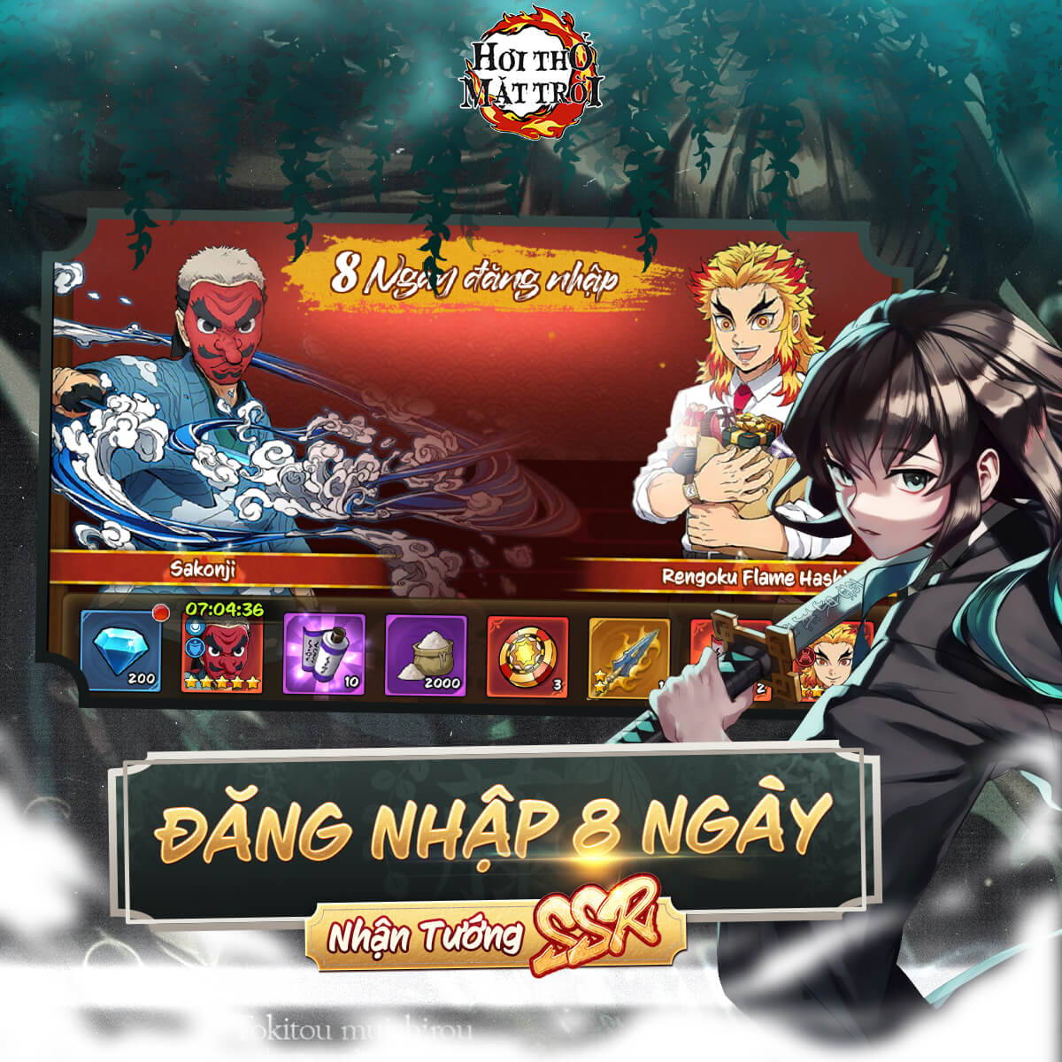 Code Hơi Thở Mặt Trời mới nhất và cách nhập 376672