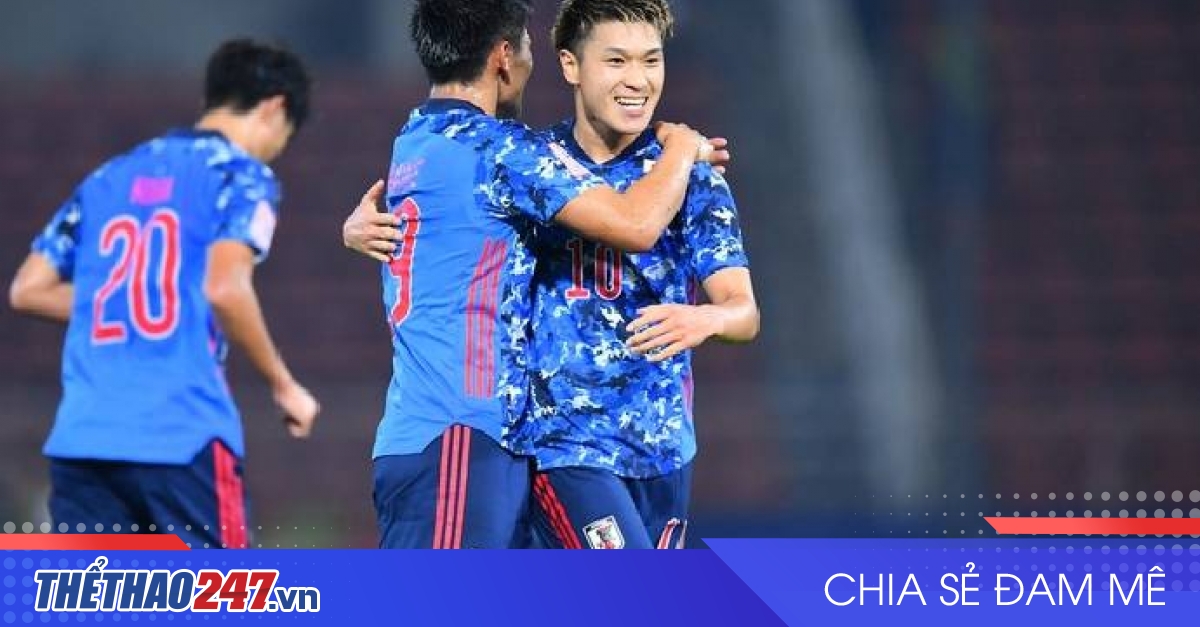 日本U23對香港U23結果：碾壓對手