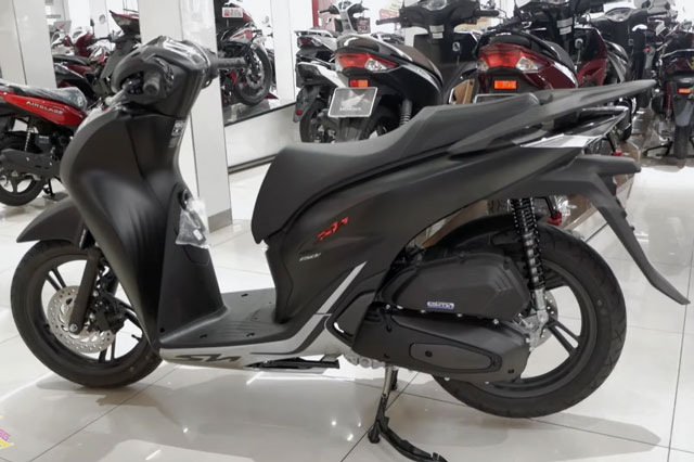 Honda SH 150i ABS 2019 đen mờ chênh giá gần 40 triệu