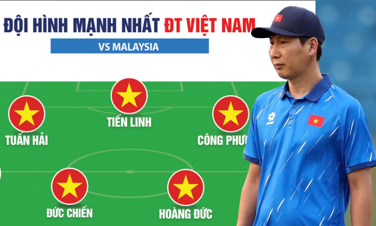 Đội hình ĐT Việt Nam mạnh nhất đấu Malaysia tại vòng loại Asian Cup