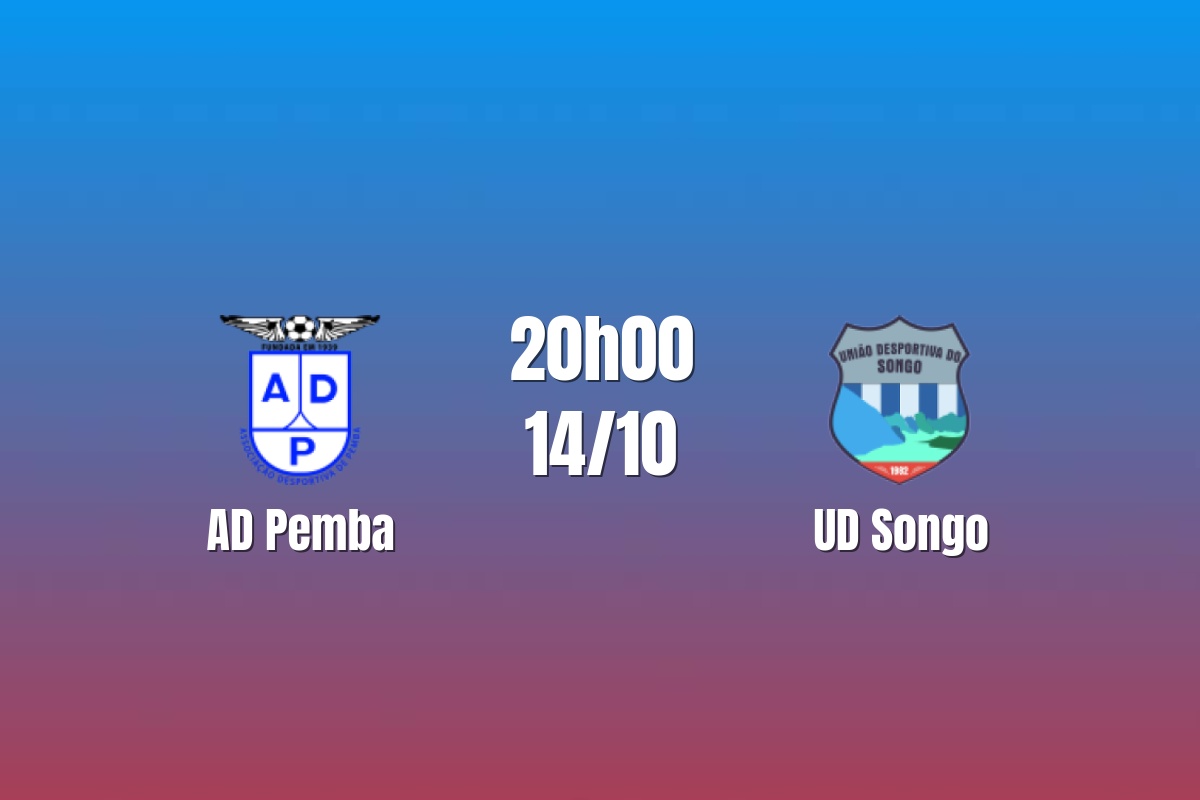 Nhận định AD Pemba vs UD Songo: Khách tìm lại mạch thắng, 20h00 ngày 14/10/2026
