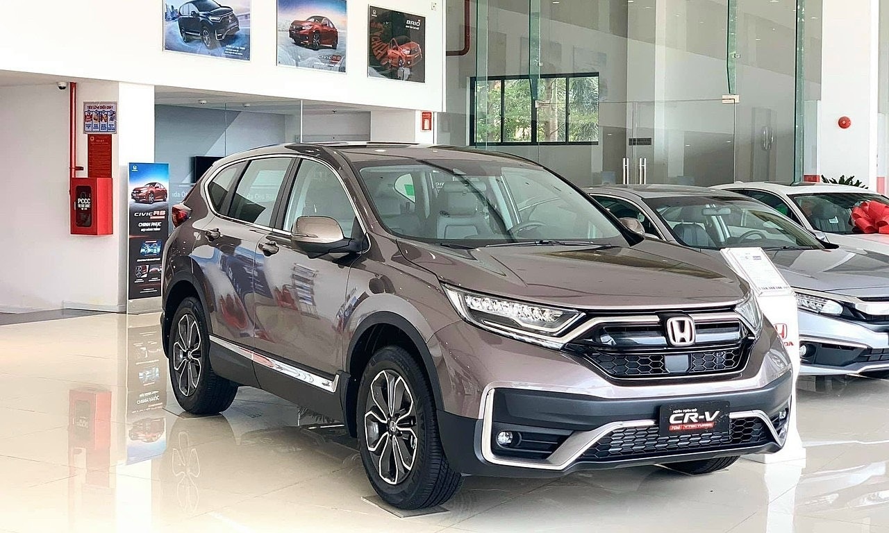 Giá lăn bánh Honda CR-V sau khi nhận ưu đãi kép