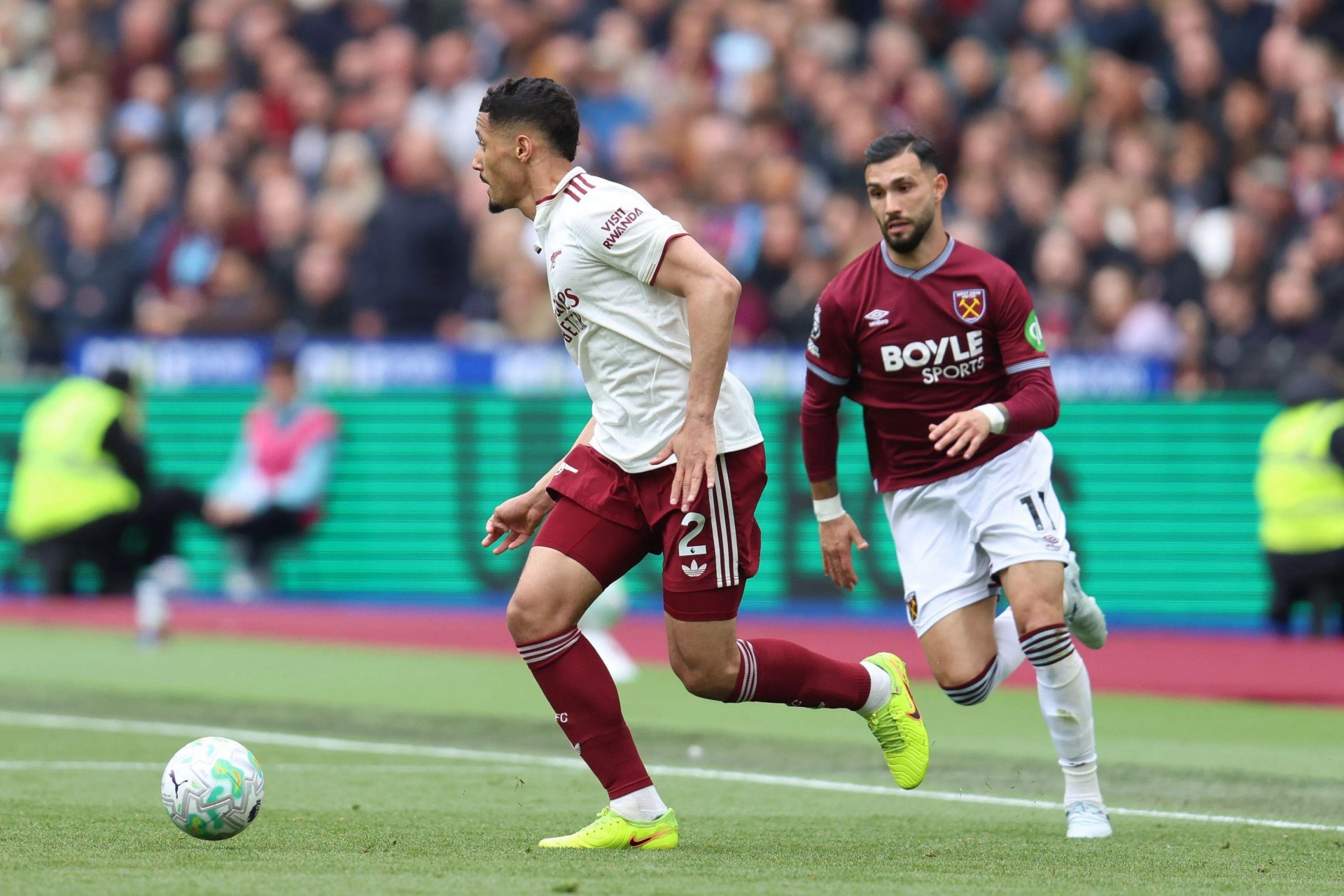 Trực tiếp bóng đá West Ham 0-0 Arsenal: Tấn công tổng lực
