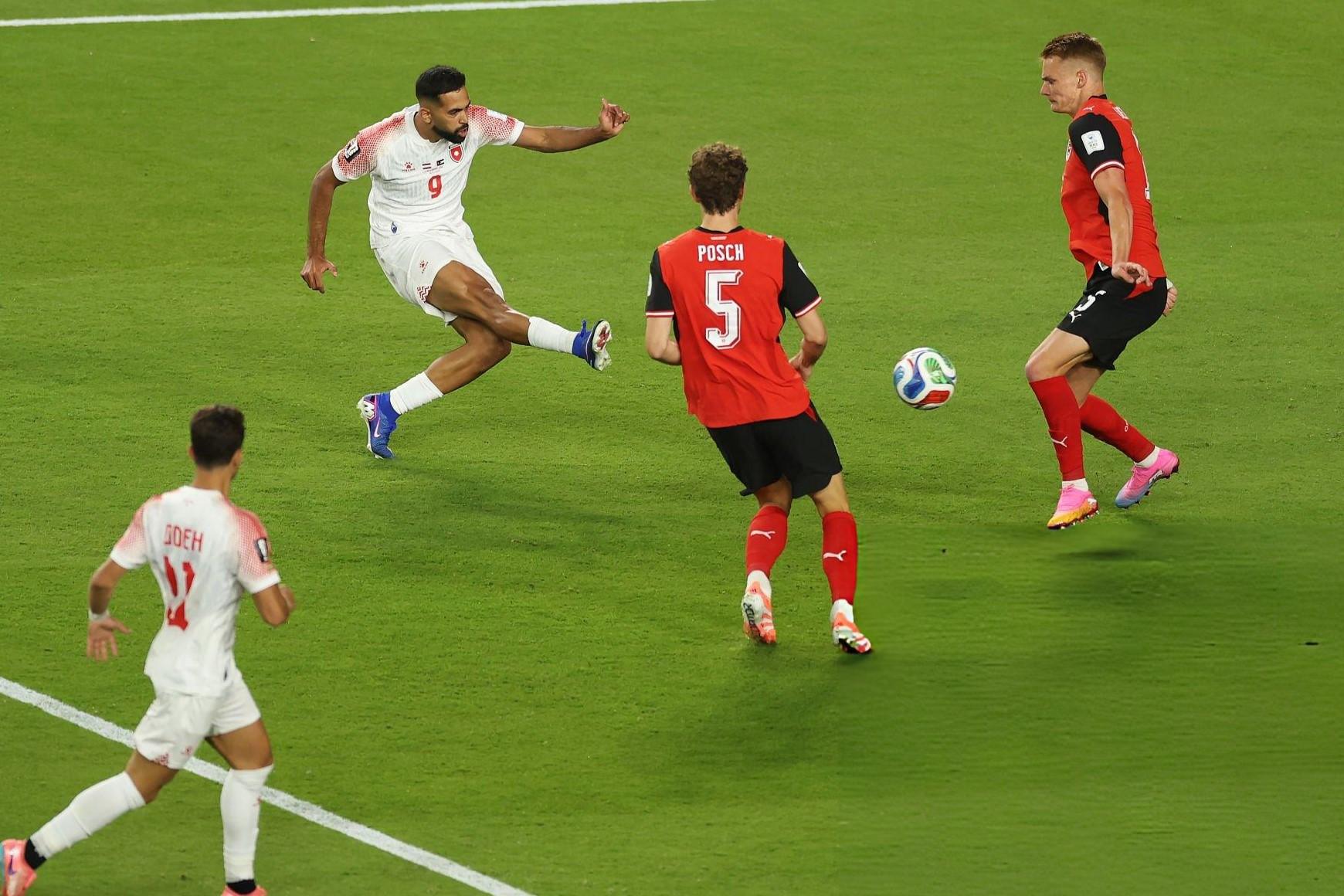 Trực tiếp bóng đá Áo 1-1 Jordan: Siêu phẩm nổ tung cầu trường