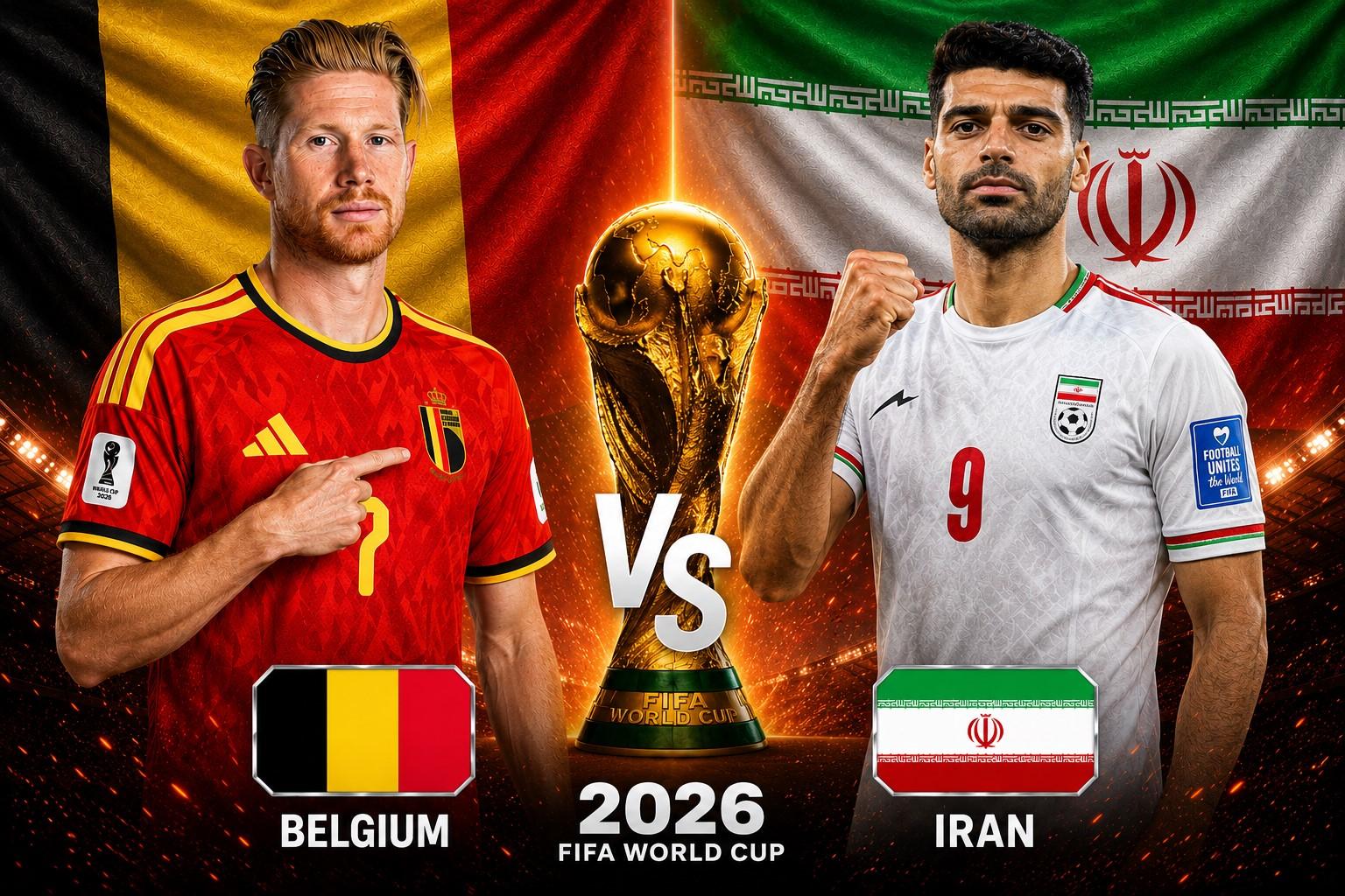Nhận định Bỉ vs Iran: Cơ hội thắng cao gấp 5 lần