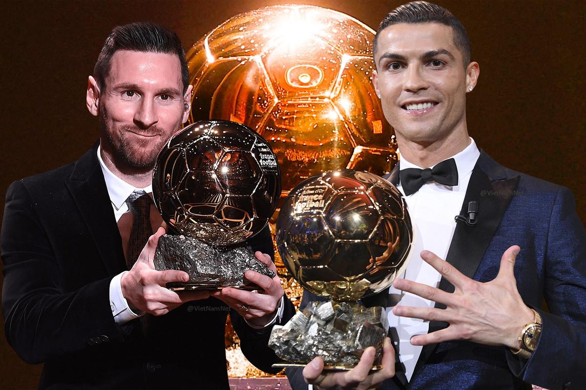 CHÍNH THỨC: Kỳ tích Quả bóng Vàng của Messi và Ronaldo vừa bị san bằng