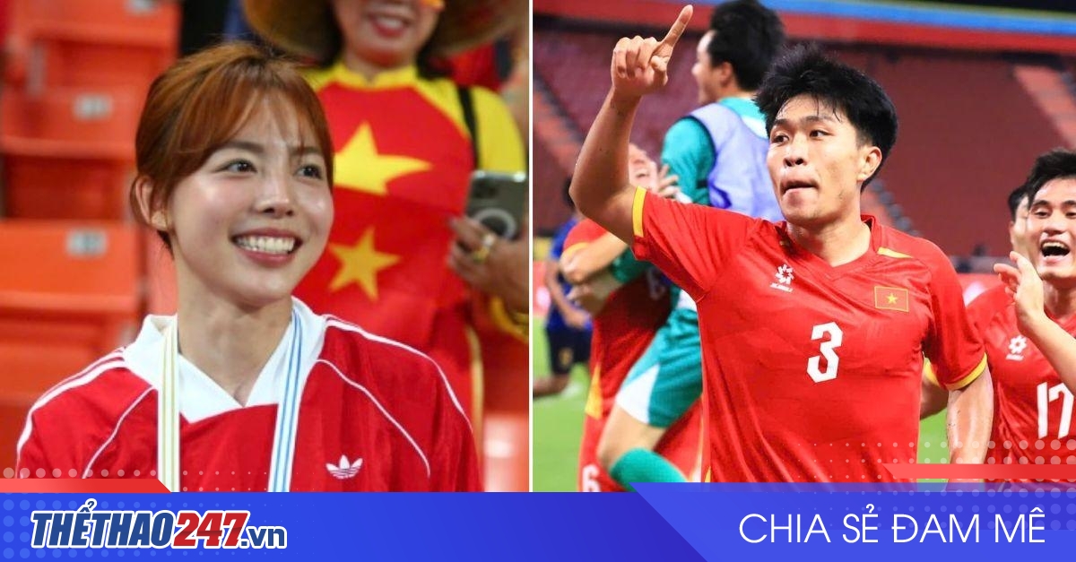 Tấm ảnh gây sốt của trung vệ U22 Việt Nam và hot girl bắn súng