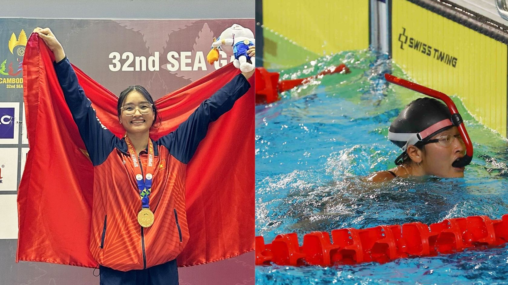 Ý chí vươn lên phi thường của VĐV lặn giành 3 HCV SEA Games