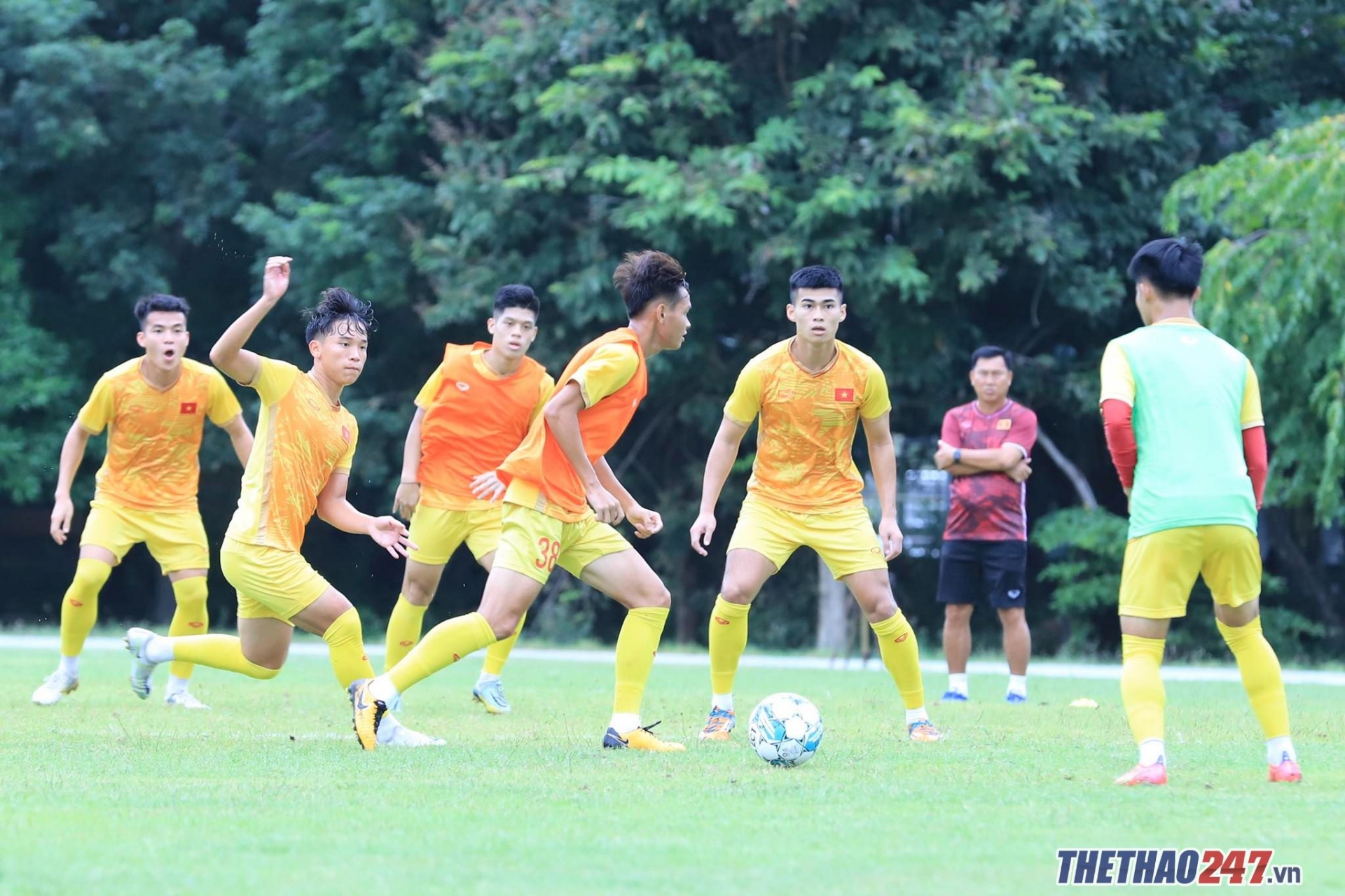 U23 Việt Nam rèn kỹ năng để vô hiệu hóa 'bài tủ' của U23 Indonesia 318338