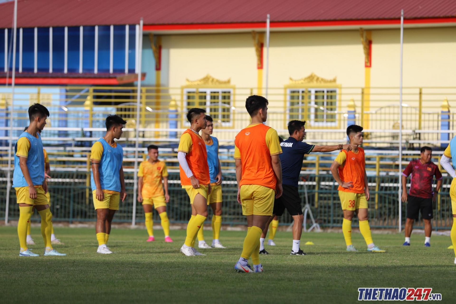 U23 Việt Nam rèn kỹ năng để vô hiệu hóa 'bài tủ' của U23 Indonesia 318340
