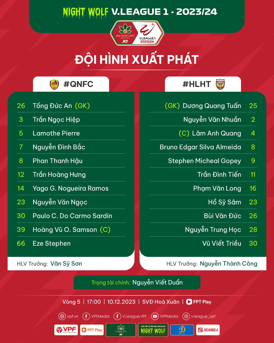 Trực tiếp Quảng Nam vs Hà Tĩnh, 17h00 hôm nay 10/12 370692