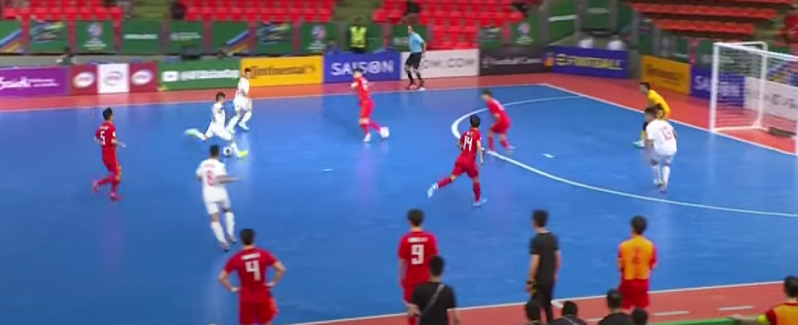 Trực tiếp futsal Việt Nam 1-0 Trung Quốc: ĐT Việt Nam có thế trận tốt 446928