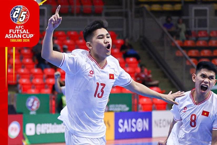 ĐT futsal Việt Nam thắng nhọc nhằn Trung Quốc 446983