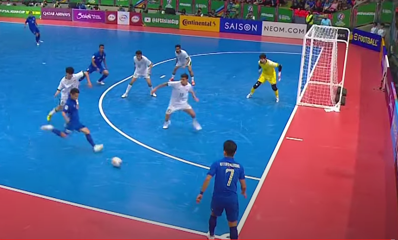 Trực tiếp futsal Thái Lan 0-1 Iraq: Bất ngờ đội khách 450660