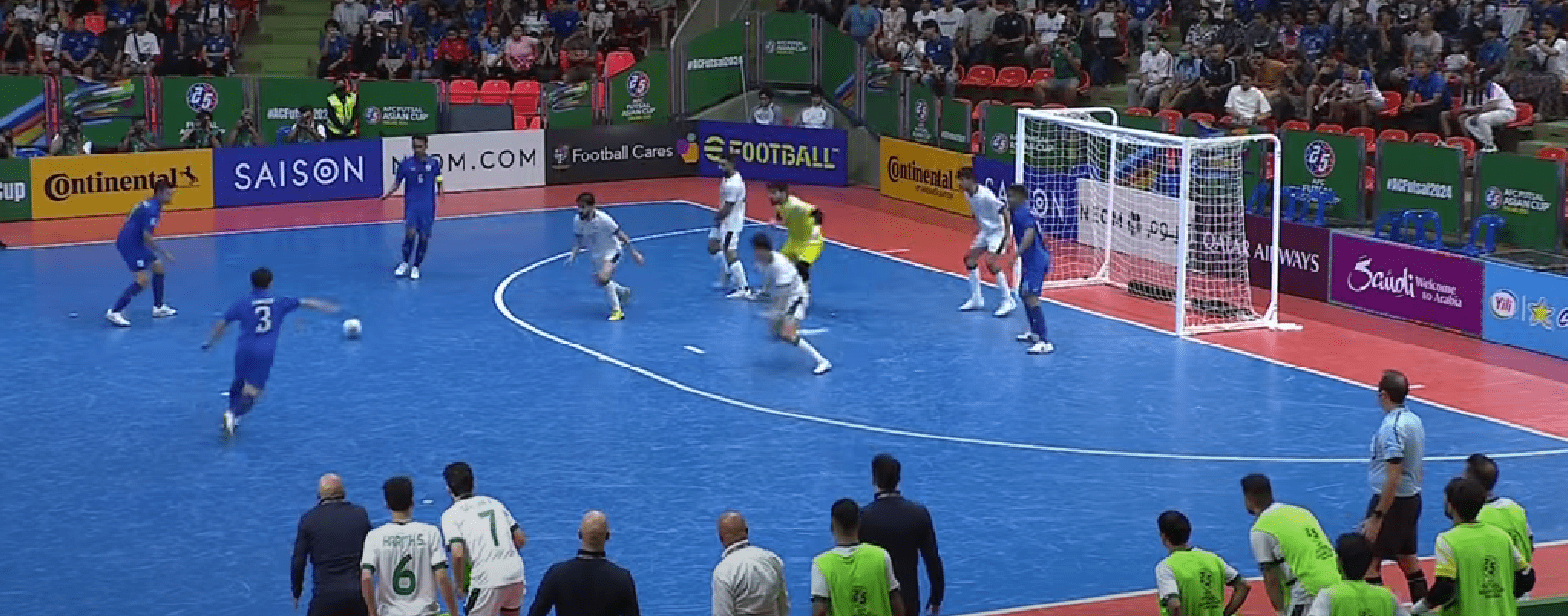 Trực tiếp futsal Thái Lan 1-2 Iraq: Thái Lan vùng lên 450671