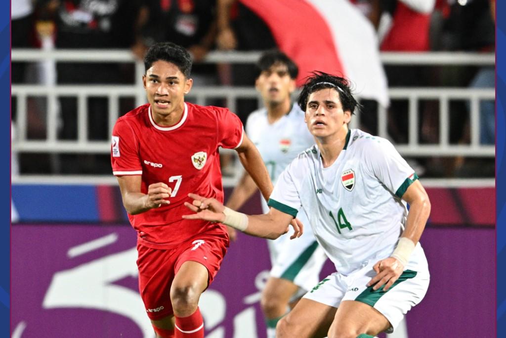 U23 Indonesia thất bại trước Iraq, tranh vé Olympic với Guinea