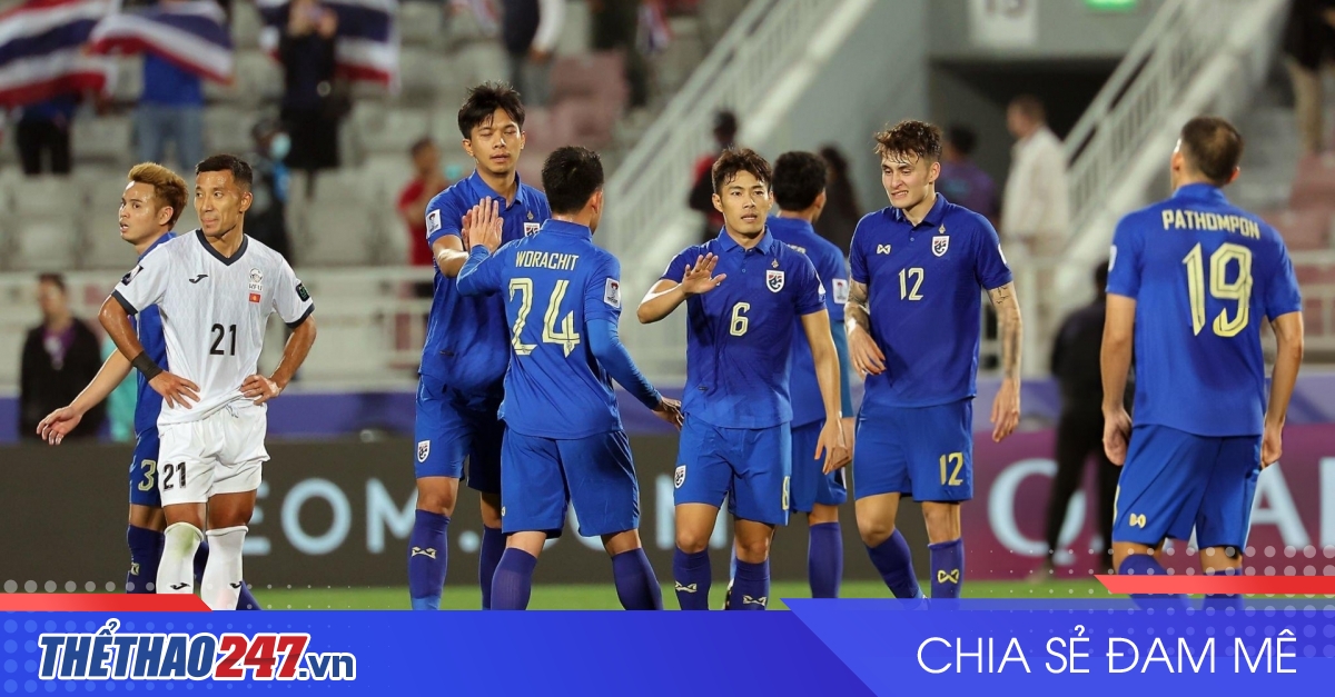 Kết quả bóng đá Asian Cup 2024 hôm nay 30/1: Thái Lan bị loại