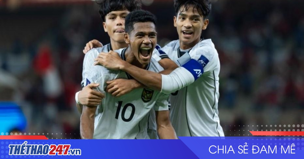 U17 Indonesia nhận cảnh báo sau khi dự World Cup với thành tích khủng