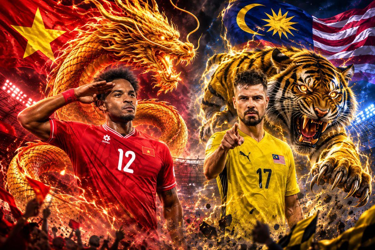 Siêu máy tính dự đoán kết quả lượt về Việt Nam vs Malaysia: Xác suất ngược dòng gây bất ngờ