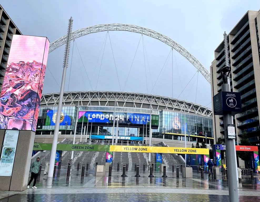 Trực tiếp chung kết C1 2024: Sân vận động Wembley đã sẵn sàng 472379