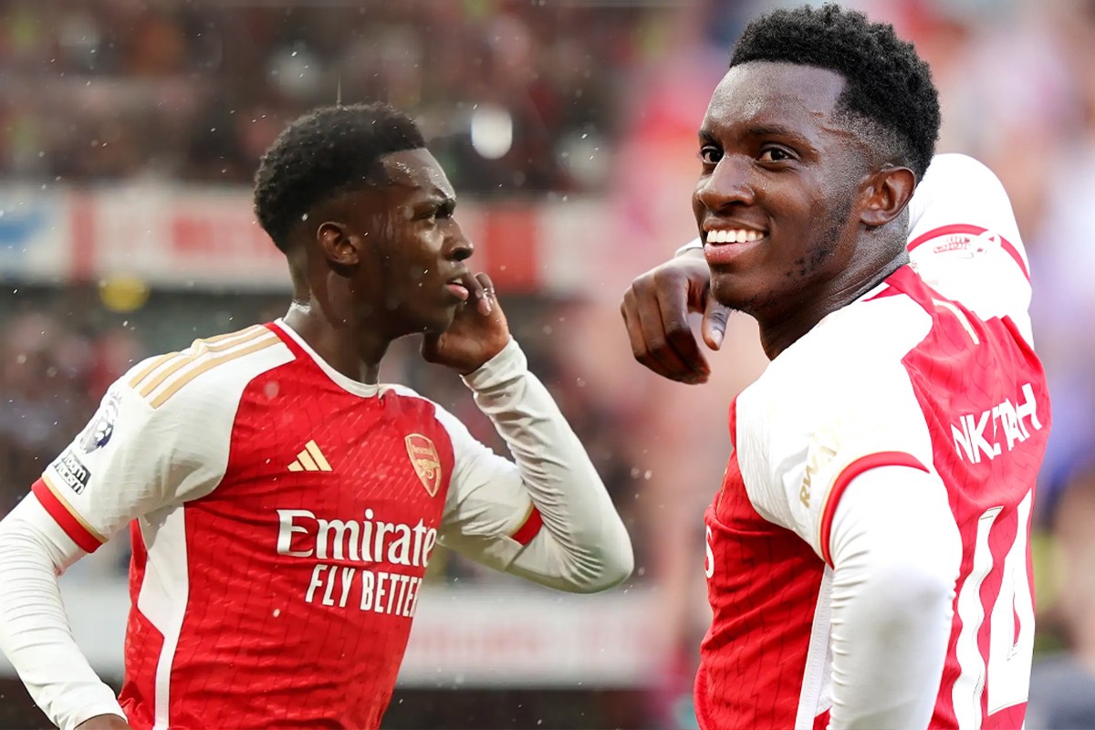 Cầu thủ Eddie Nketiah - Hành trình từ tài năng trẻ đến ngôi sao tấn công Arsenal
