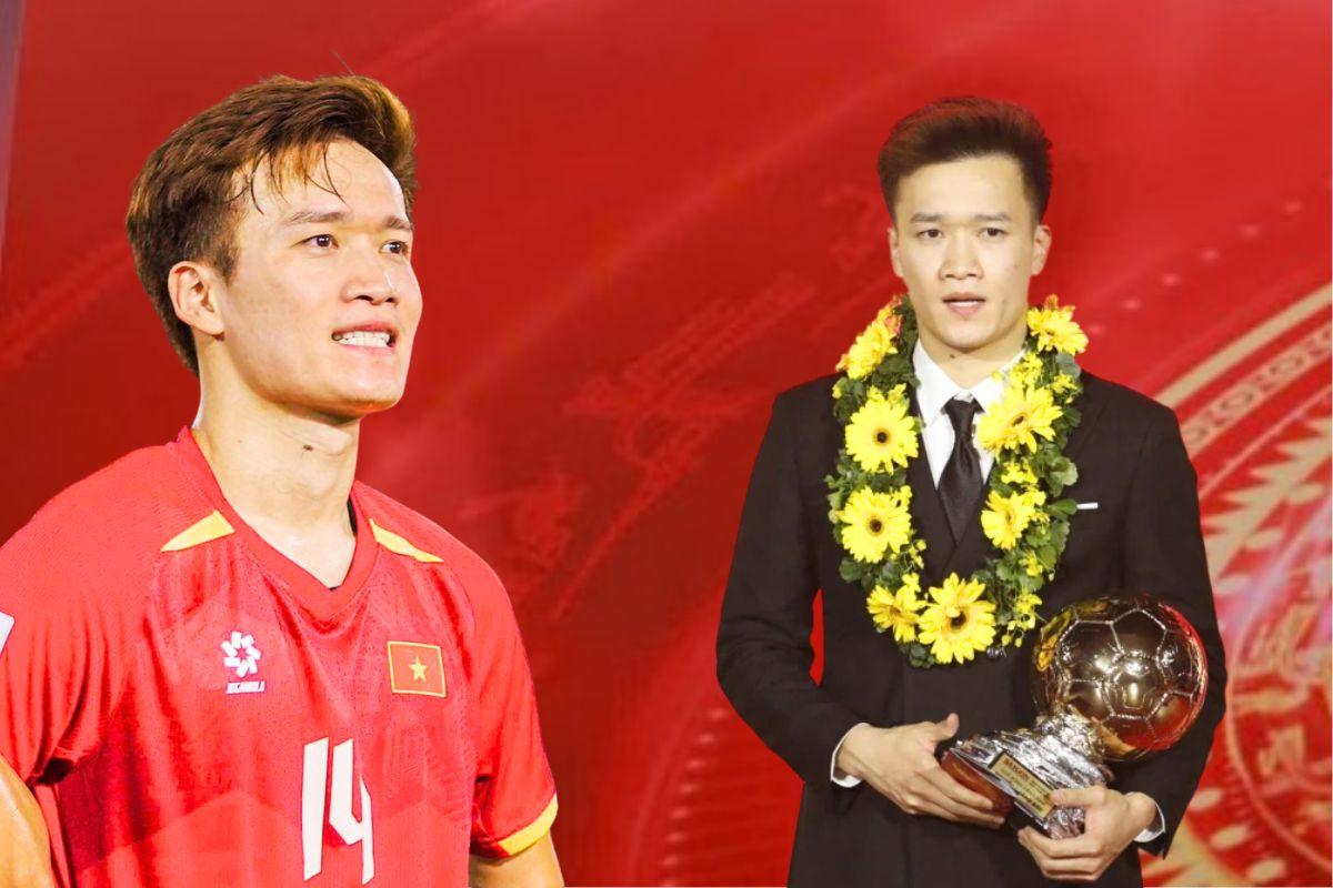 Hoàng Đức nói gì khi lần thứ 3 giành Quả bóng Vàng Việt Nam?