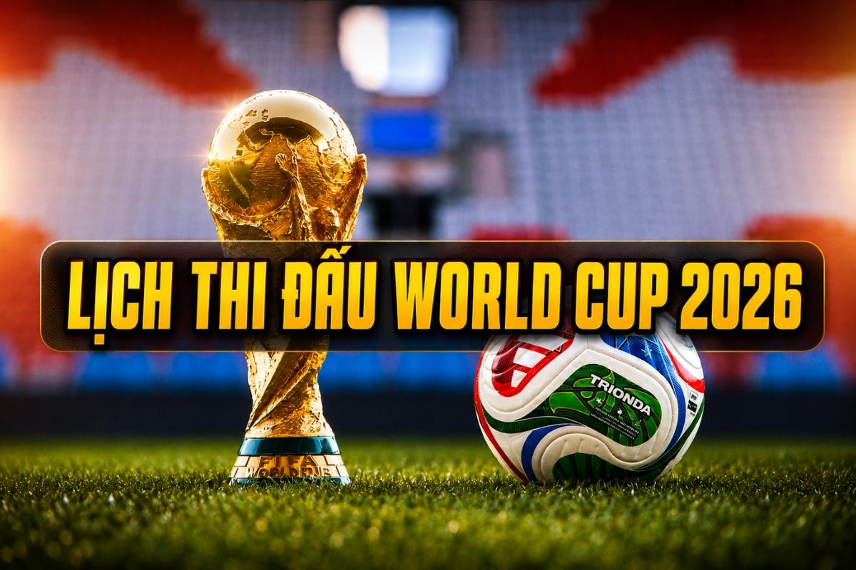 Lịch thi đấu World Cup 2026 giờ Việt Nam