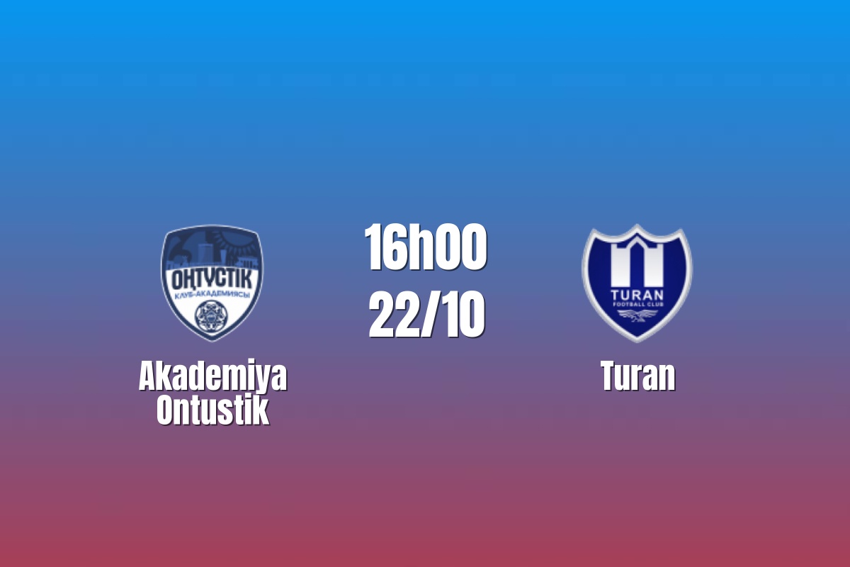 Nhận định Akademiya Ontustik vs Turan: Khách giữ thế thượng phong, 16h00 ngày 22/10/2026
