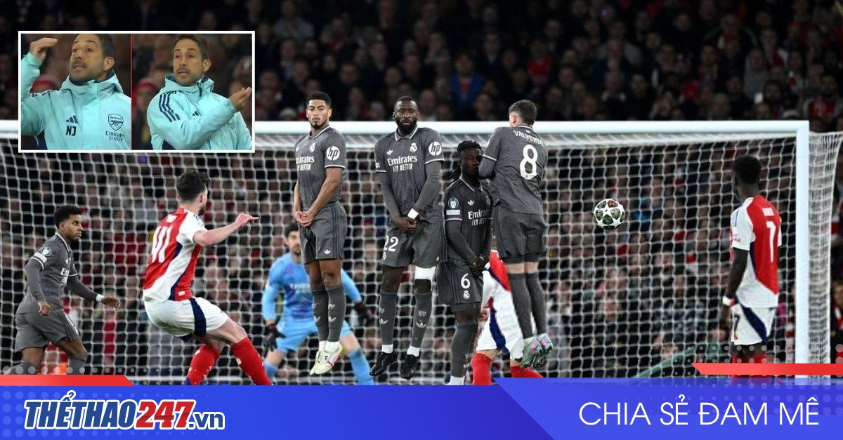 Declan Rice nói bí quyết lập siêu phẩm đá phạt vào lưới Real
