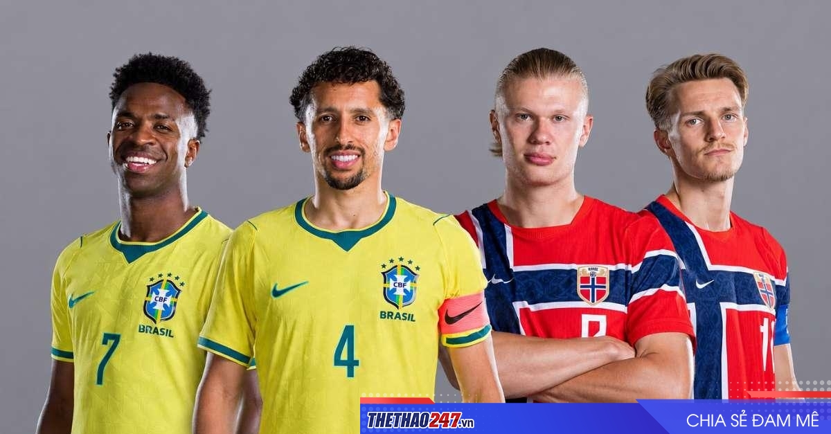 Nhận định Brazil vs Na Uy: Selecao quyết phá dớp