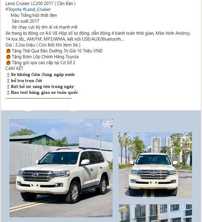 Land Cruiser LC200 2017 khấu hao bao nhiêu sau khi di chuyển gần 100.000 km? 530314