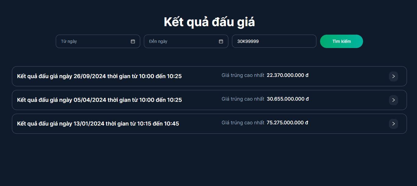 Biển số siêu VIP 30K-999.99 chốt giá bao nhiêu sau khi liên tiếp bị bỏ cọc? 534382